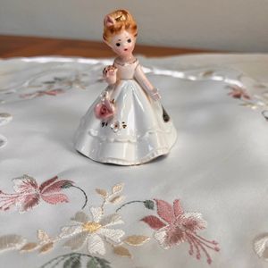 Josef Originals Vintage Wedding Belle Series Figurine, Wedding Bridal Decoration